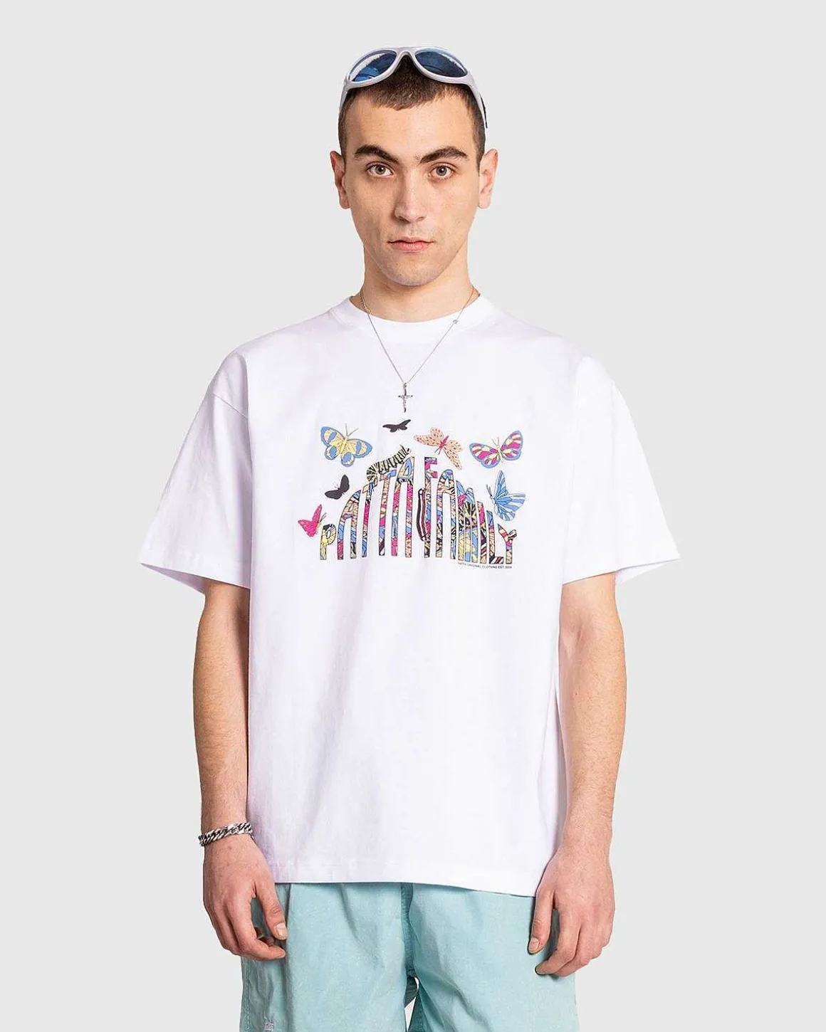 Familie T-Shirt Hvid