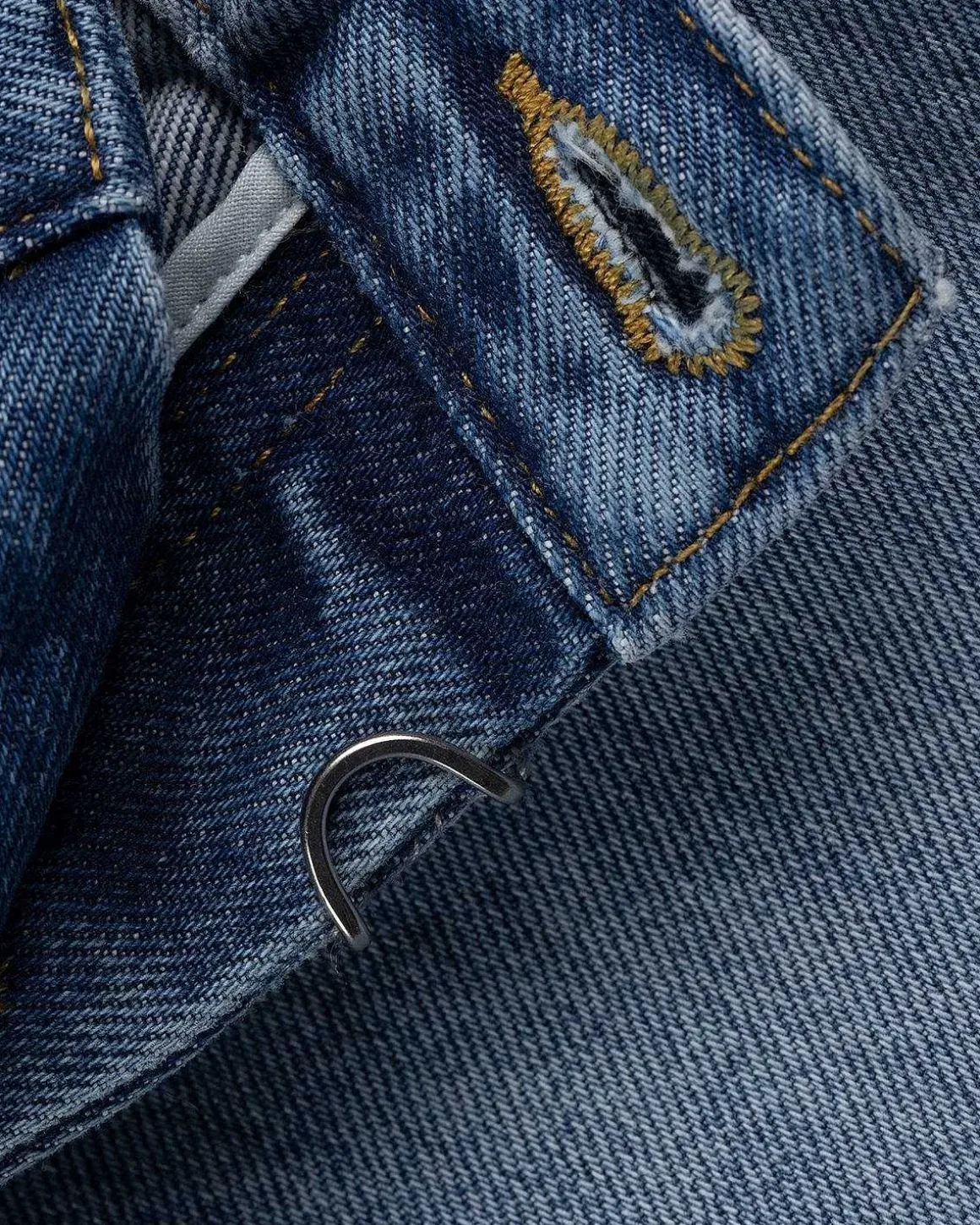 Fem-Lommers Jeans Bla