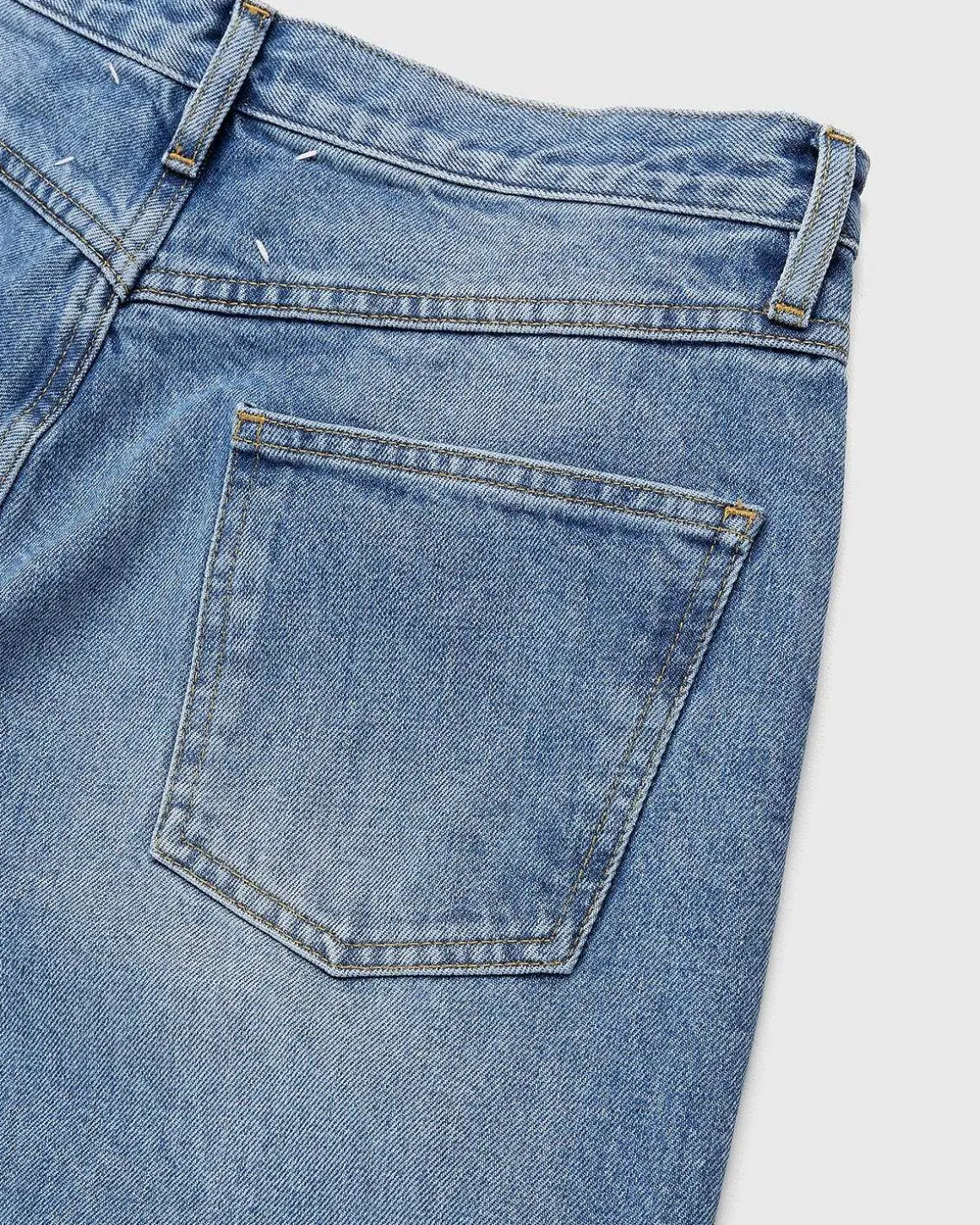 Fem-Lommers Jeans Bla