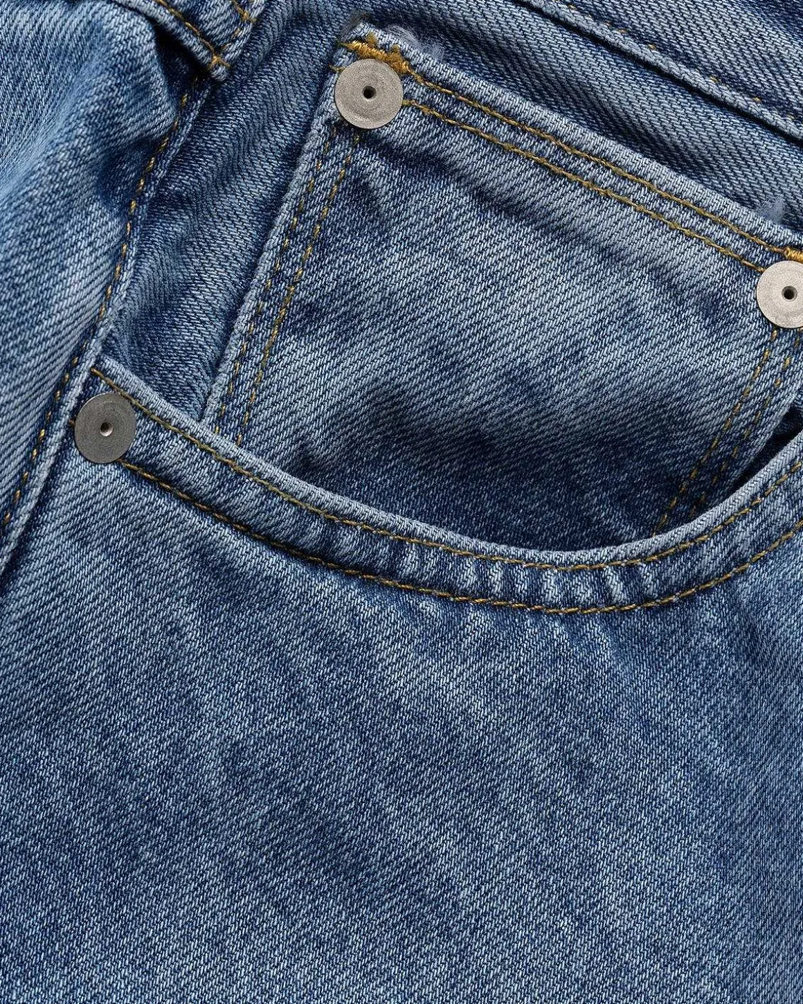 Fem-Lommers Jeans Bla