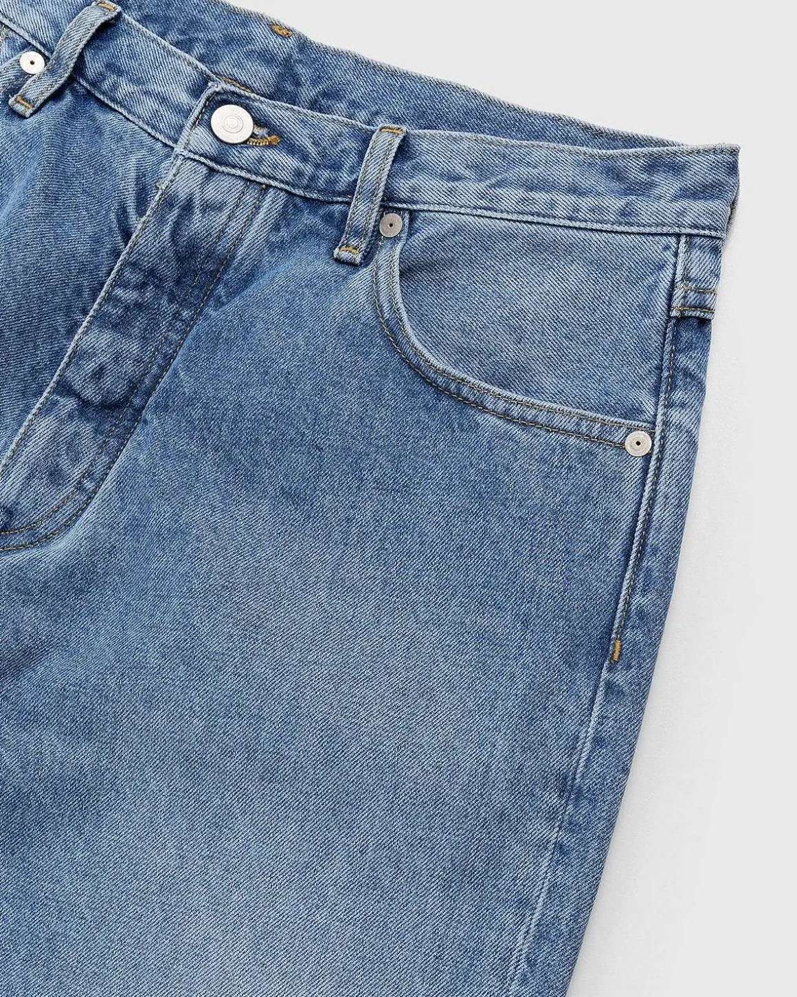 Fem-Lommers Jeans Bla