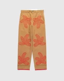 Field Maple Bukser Brun/Rod