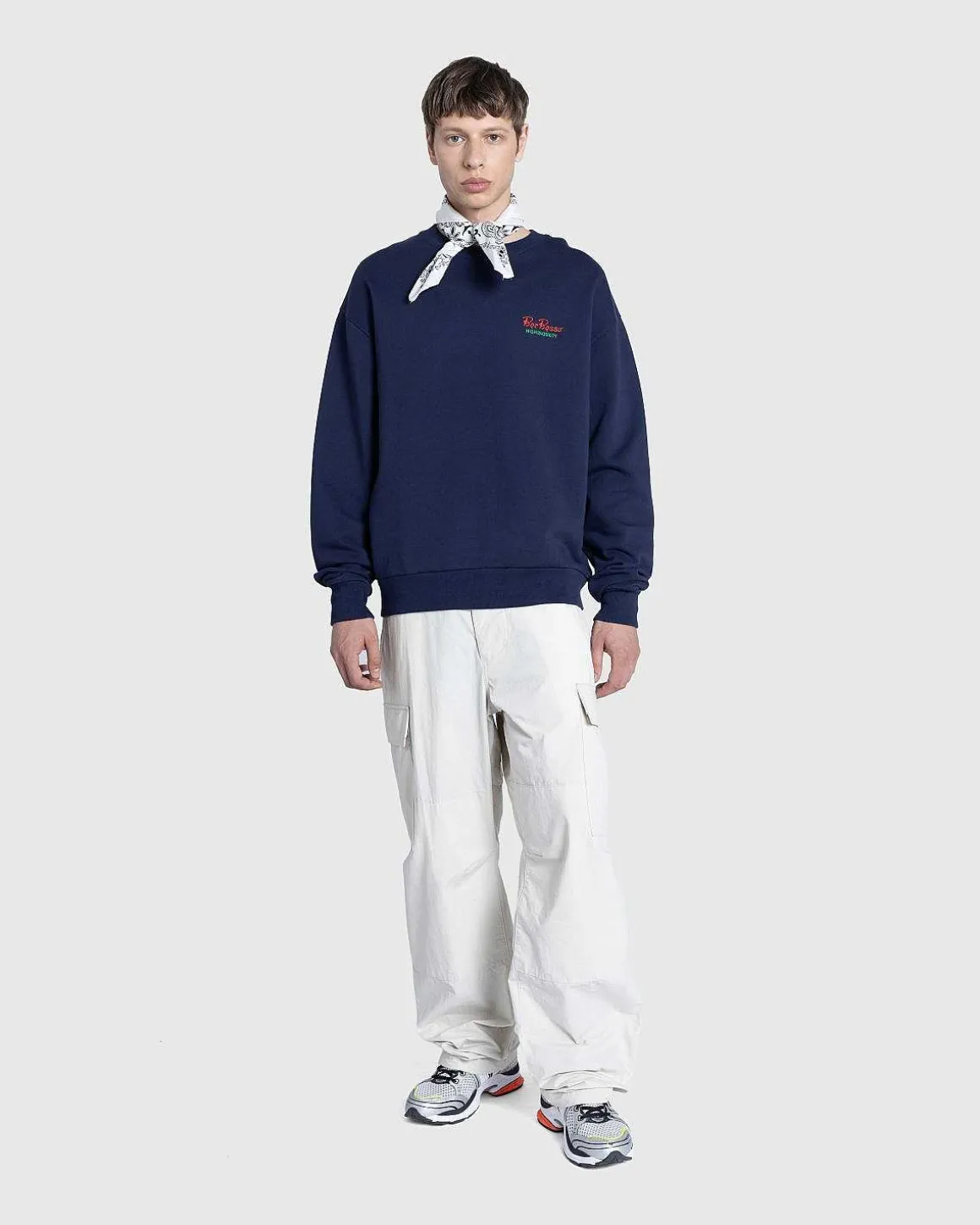 Fleece Crewneck Navy