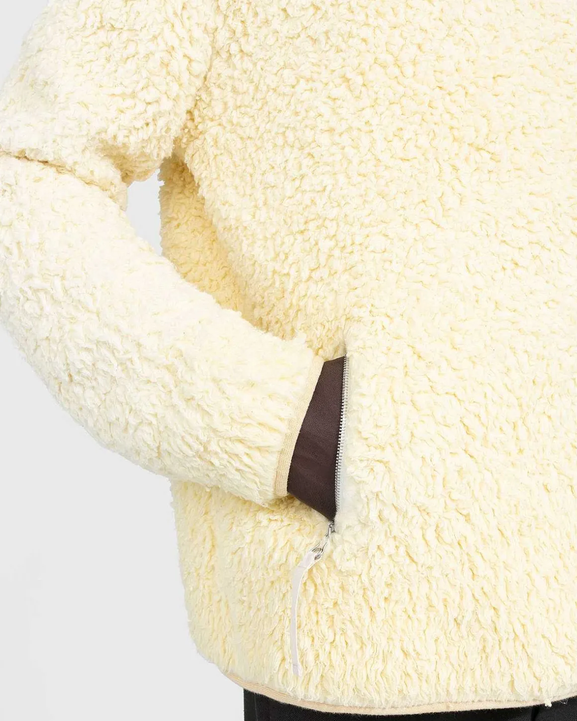 Fleece Haettetroje Citron