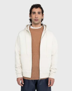 Fleece Haettetroje Ivory