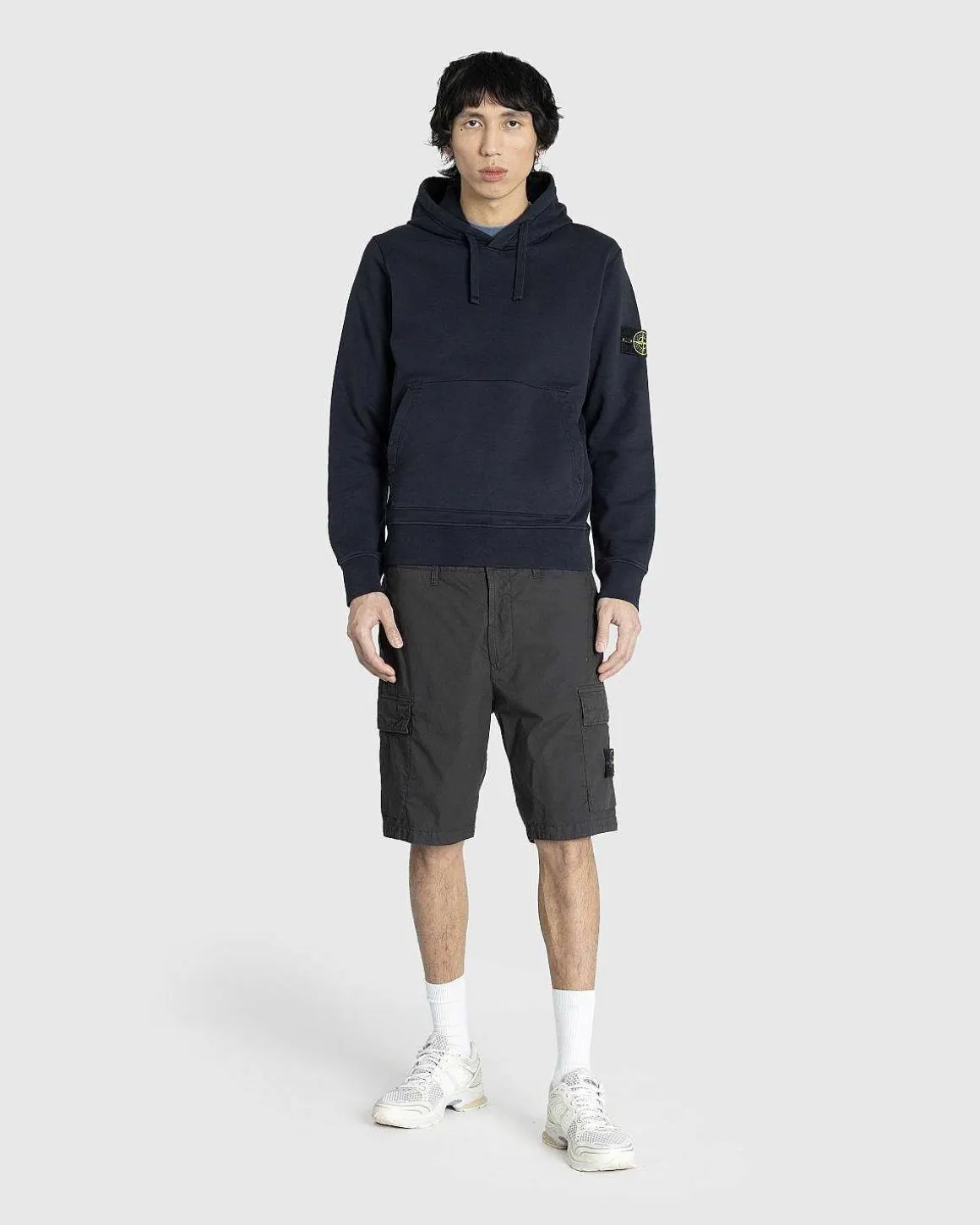 Fleece Haettetroje Marinebla