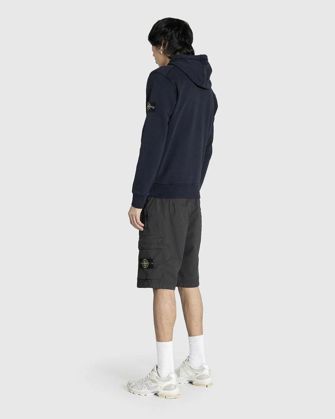 Fleece Haettetroje Marinebla