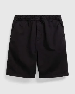 Flint Short Black/Garment Dyed