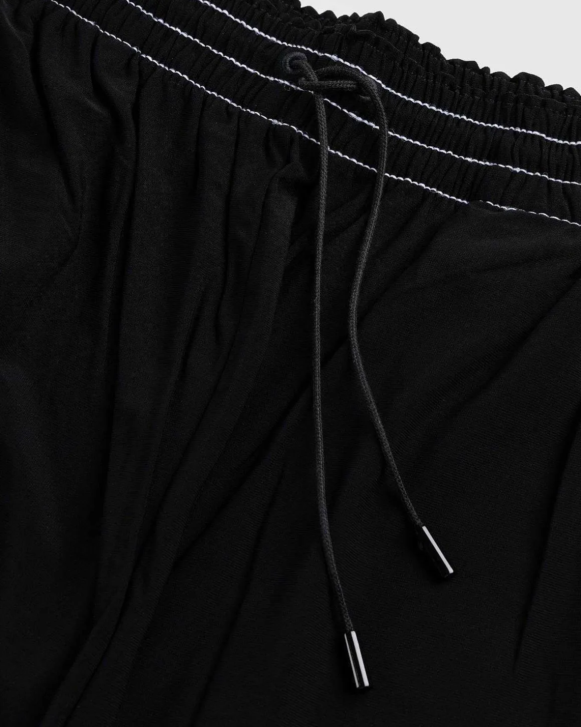 Fluid Jersey Baggy Pants Sort