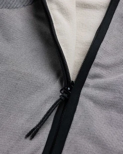 Flydende Track Top Gra/Pink