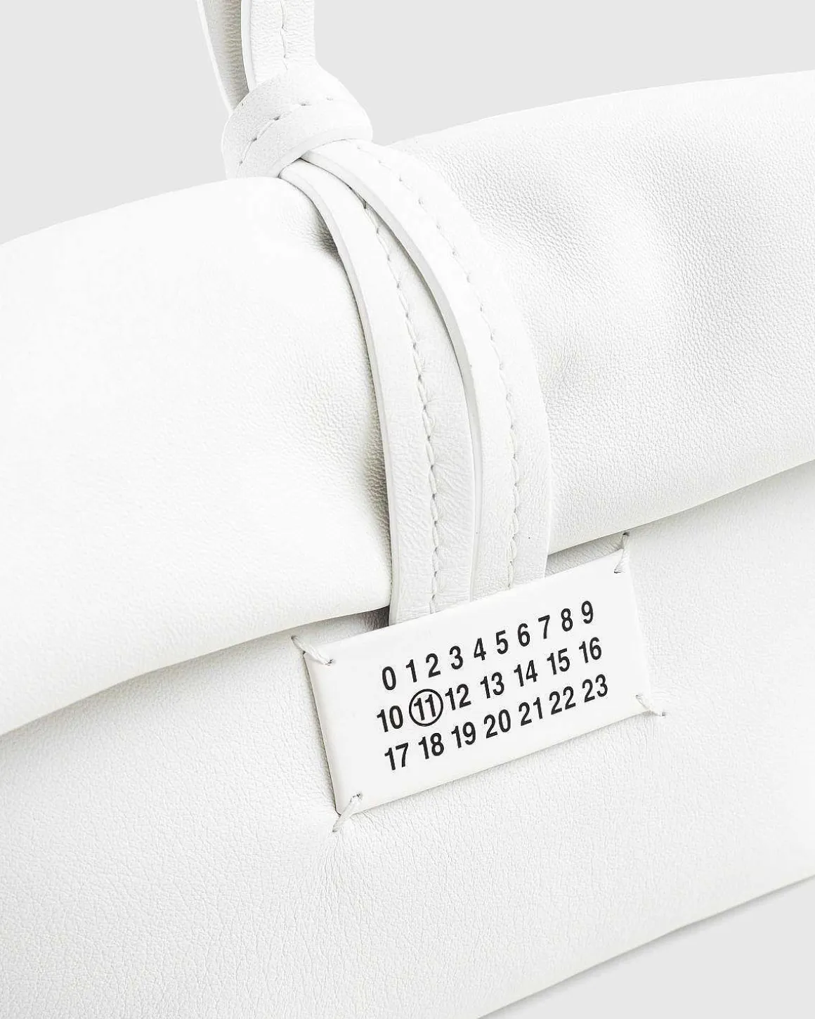 Fold-Over Handtaske Hvid