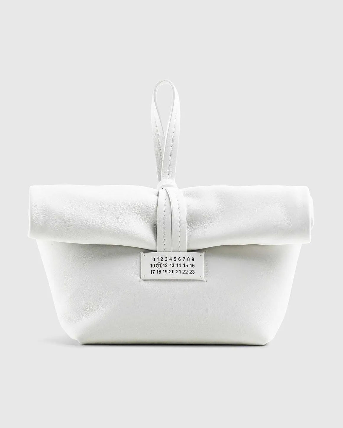 Fold-Over Handtaske Hvid