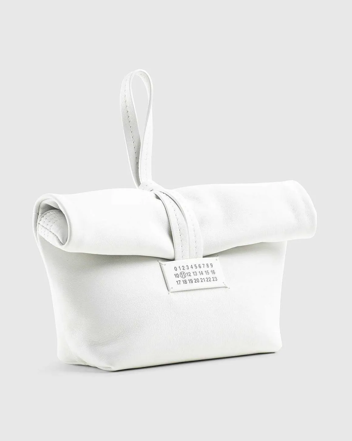 Fold-Over Handtaske Hvid