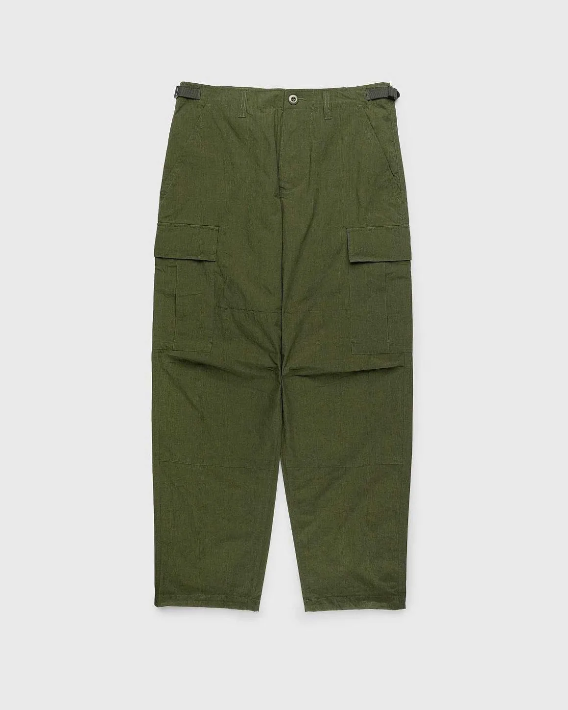 Forstaerket Nylon Cargo Buks Khaki