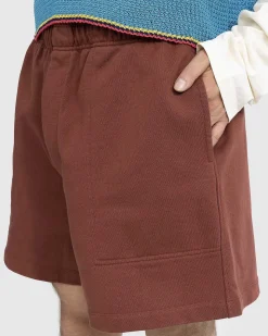 French Terry Sweat Shorts Brun