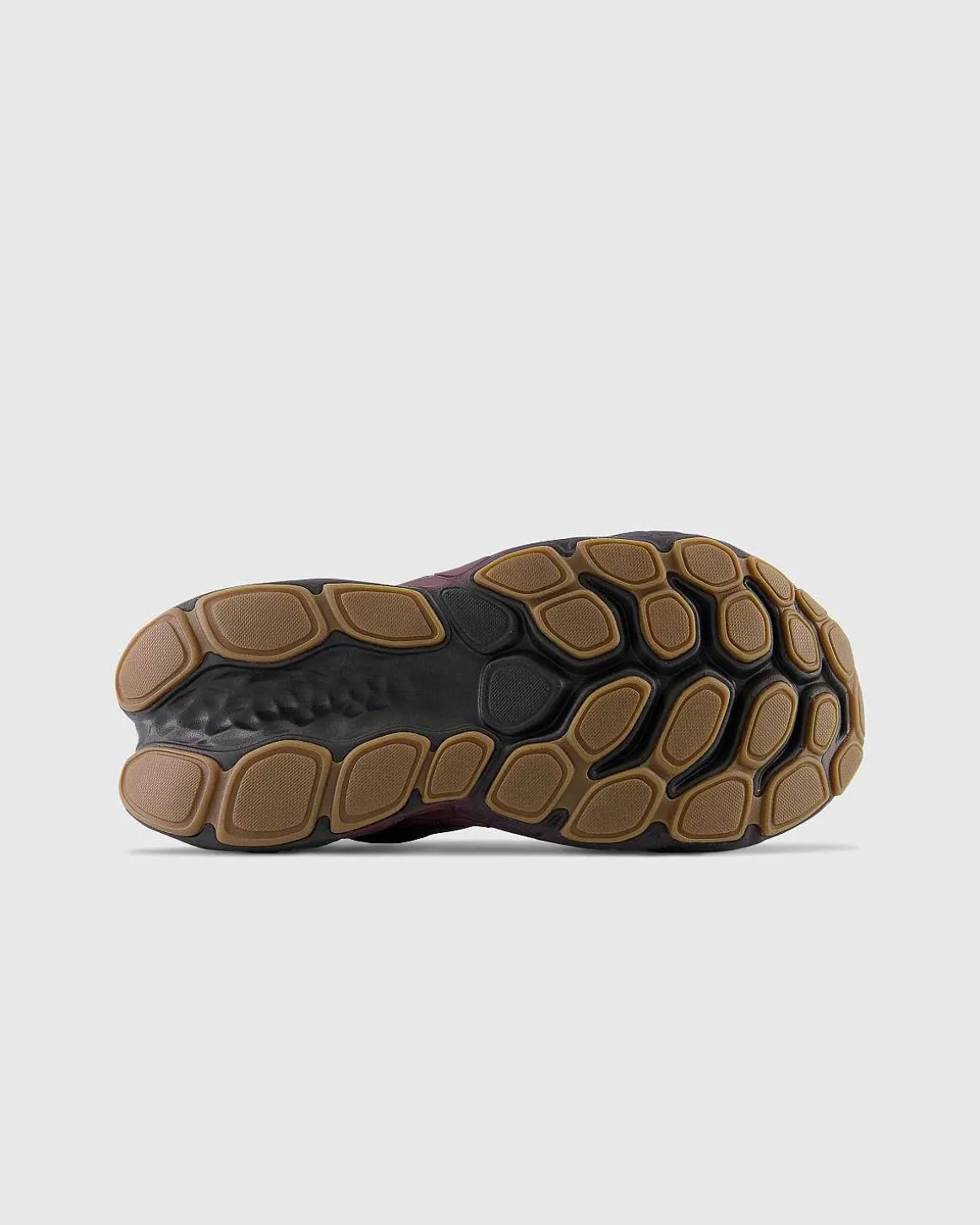 Fresh Foam X More V4 W Sort/Burgunder