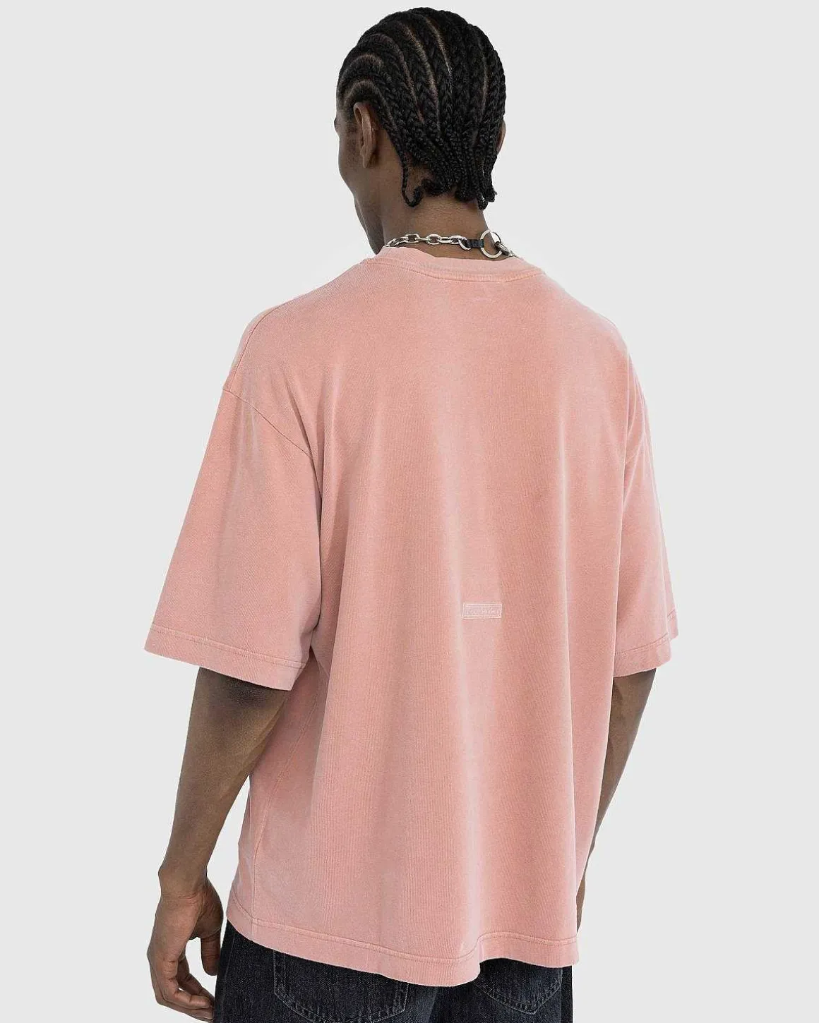 Garment-Dyed T-Shirt Vintage Pink