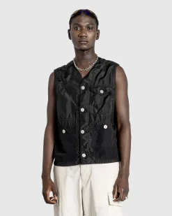 Garment-Dyed Vest Sort