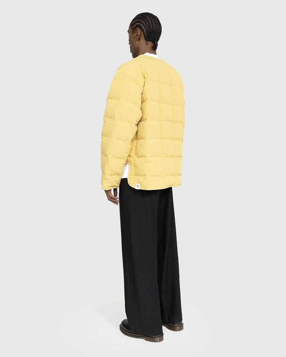 Genanvendt Polyester Dunjakke Olivenguld