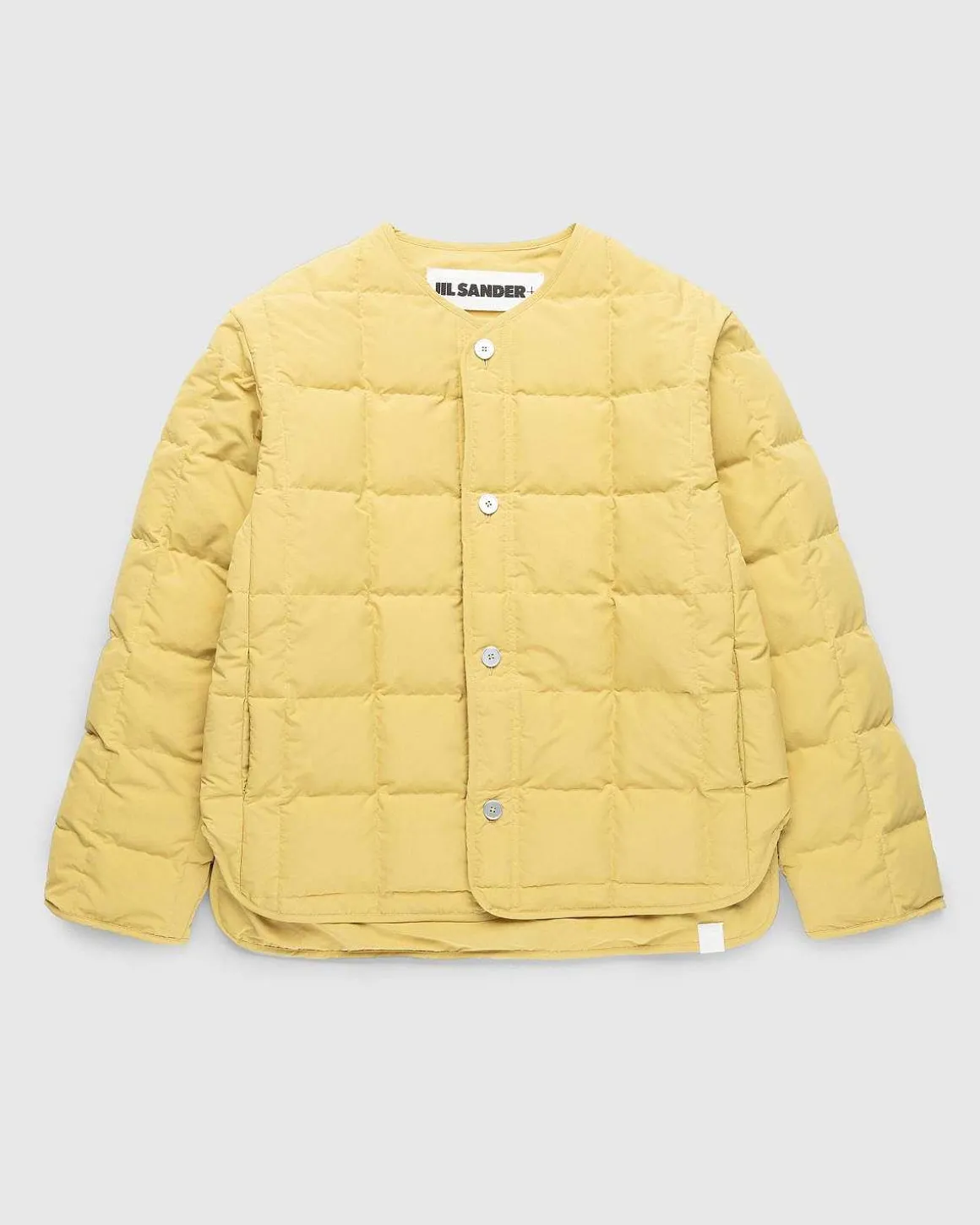 Genanvendt Polyester Dunjakke Olivenguld