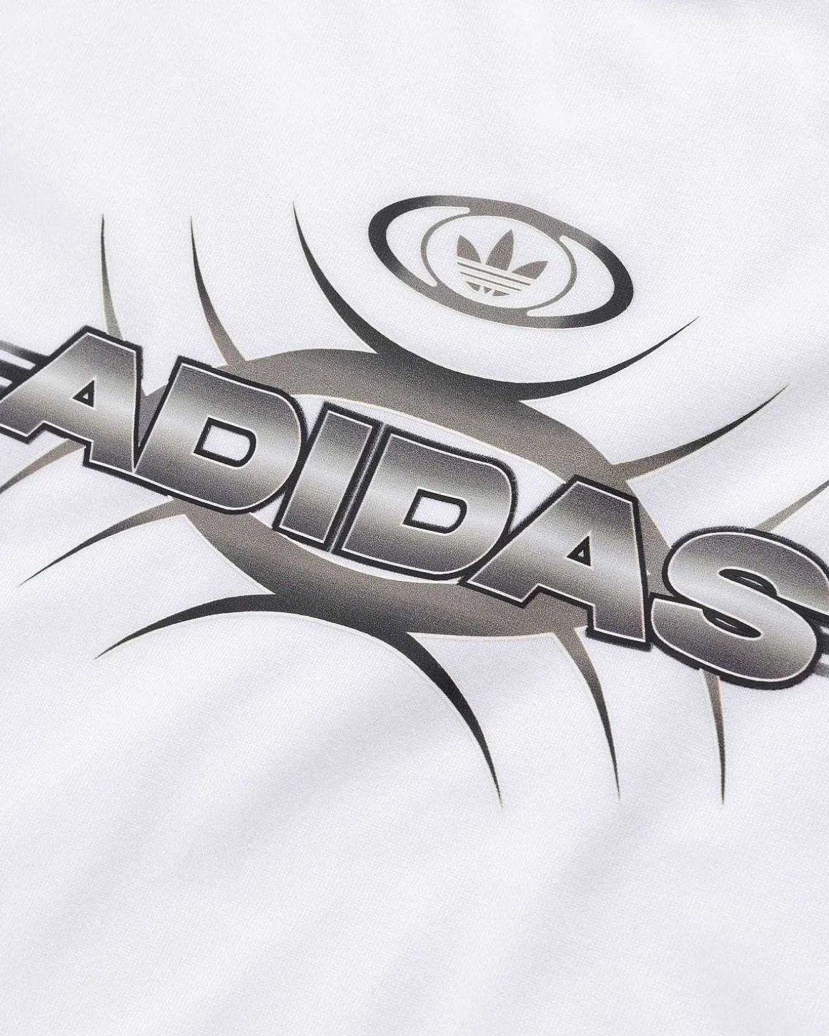 Grafisk Logo T-Shirt Hvid