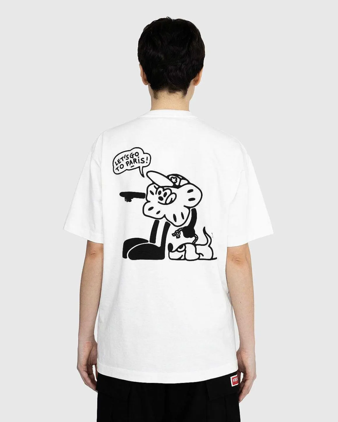 Grafisk T-Shirt Hvid