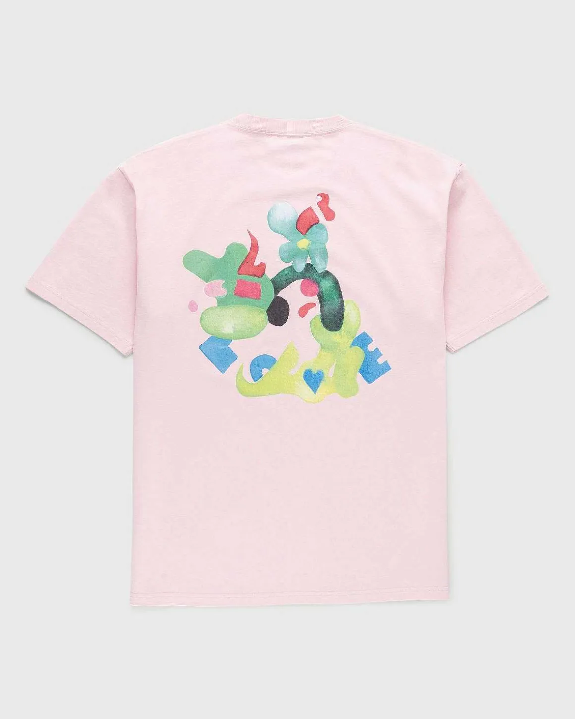 Grafisk T-Shirt Pink