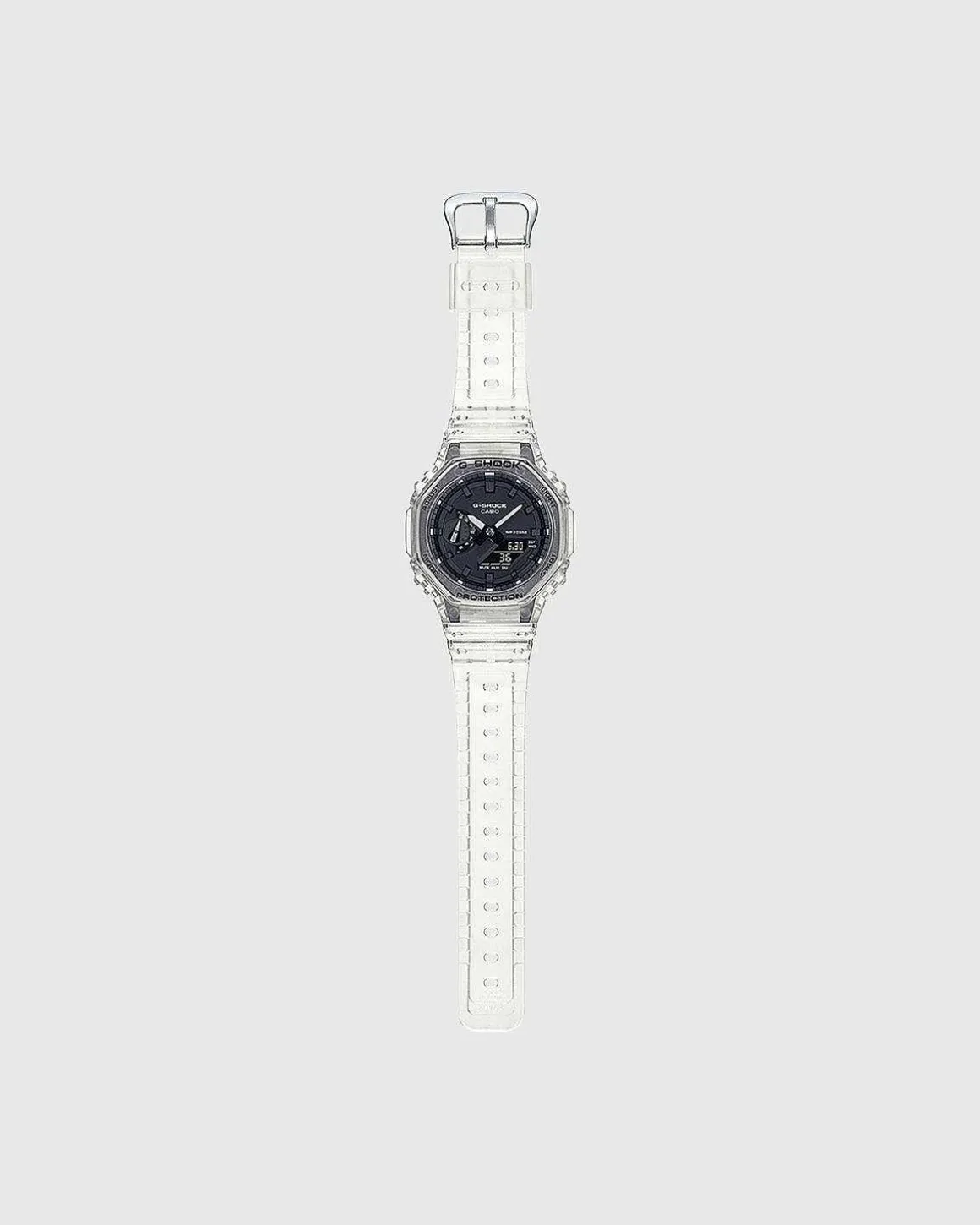 G-Shock Ga-2100Ske-7Aer Gennemsigtig Hvid