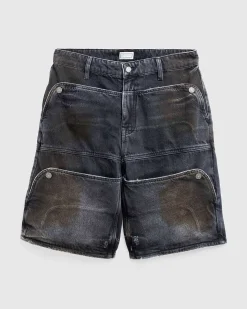 Gusa Utility Short Gusa Aged Black Wash