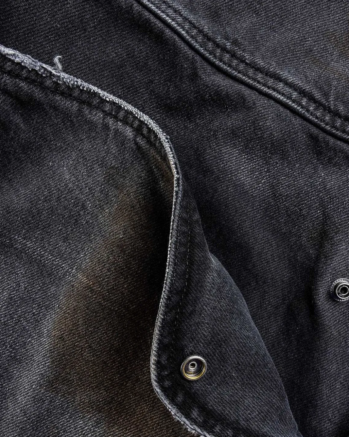 Gusa Utility Short Gusa Aged Black Wash