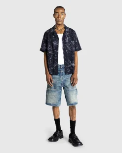Gusa Utility Short Gusa Brugt Indigo Wash