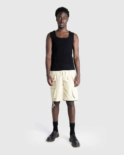 Haeklet Vest Sort
