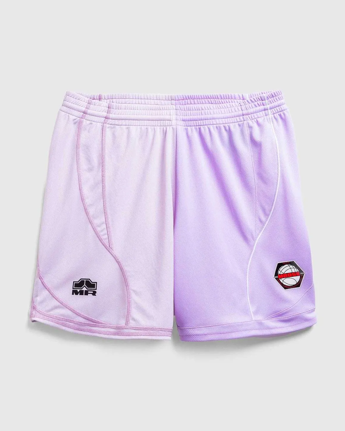 Half And Half Football Short Lilac
