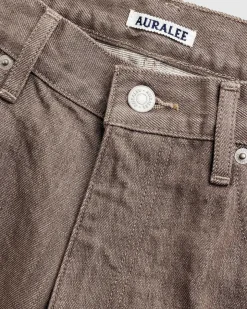 Hard Twist Denim 5P Bukser Brun