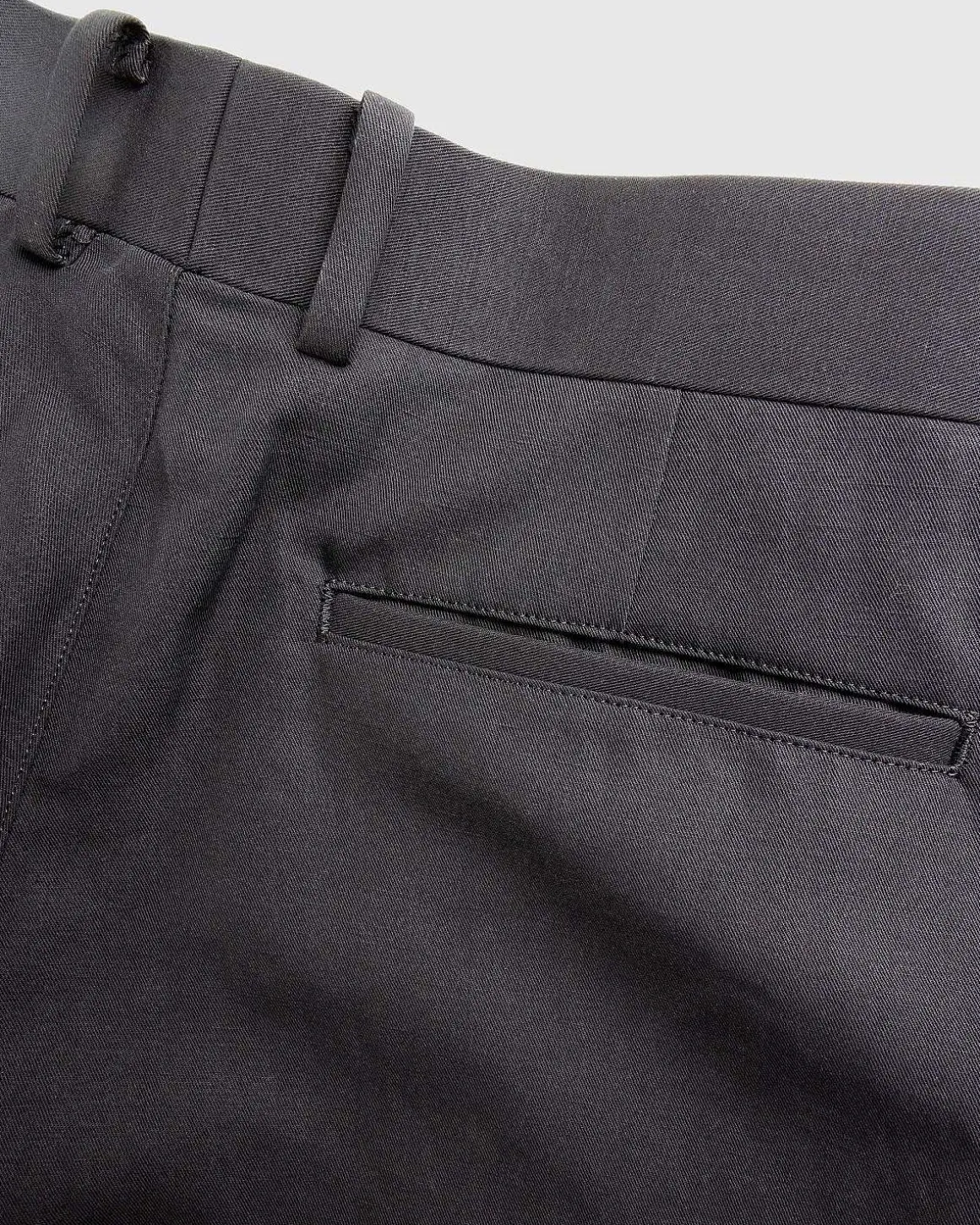Hard Twist Finx Linen Chino Shorts Sort