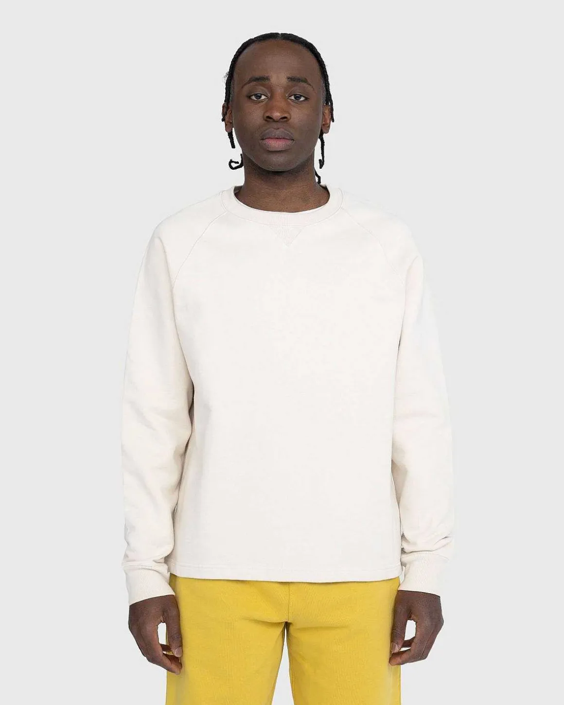 Heavy Fleece Crew Ivory