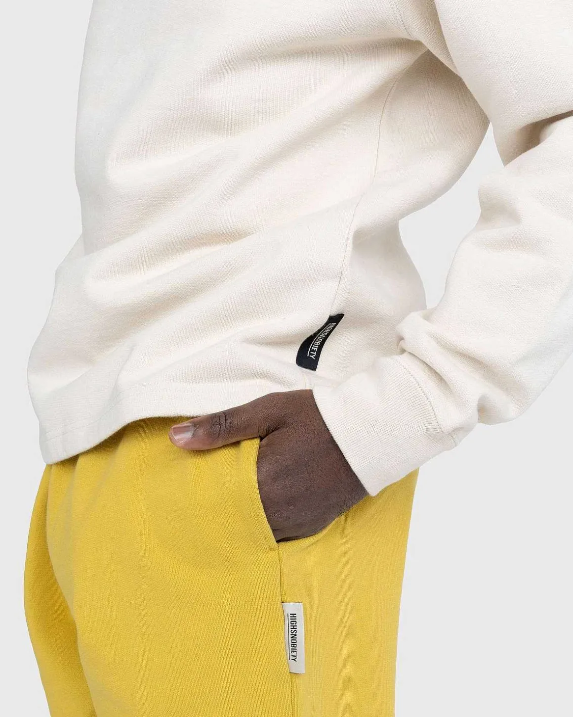 Heavy Fleece Crew Ivory