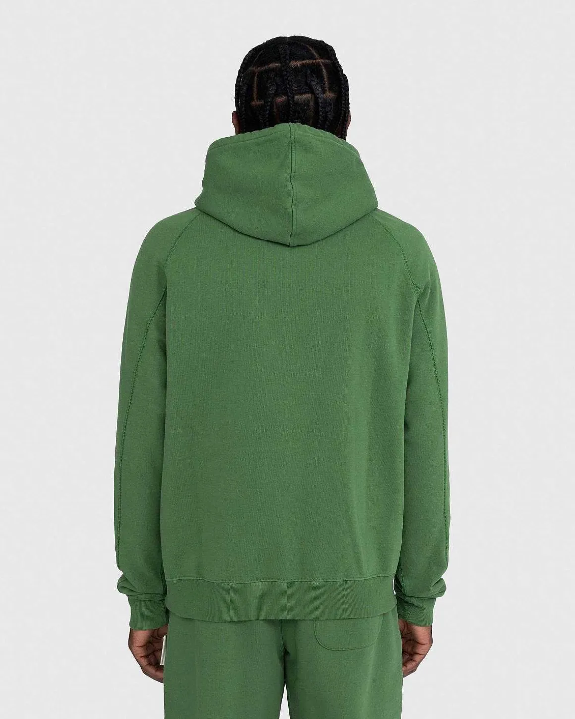 Heavy Fleece Haettetroje Morkegron