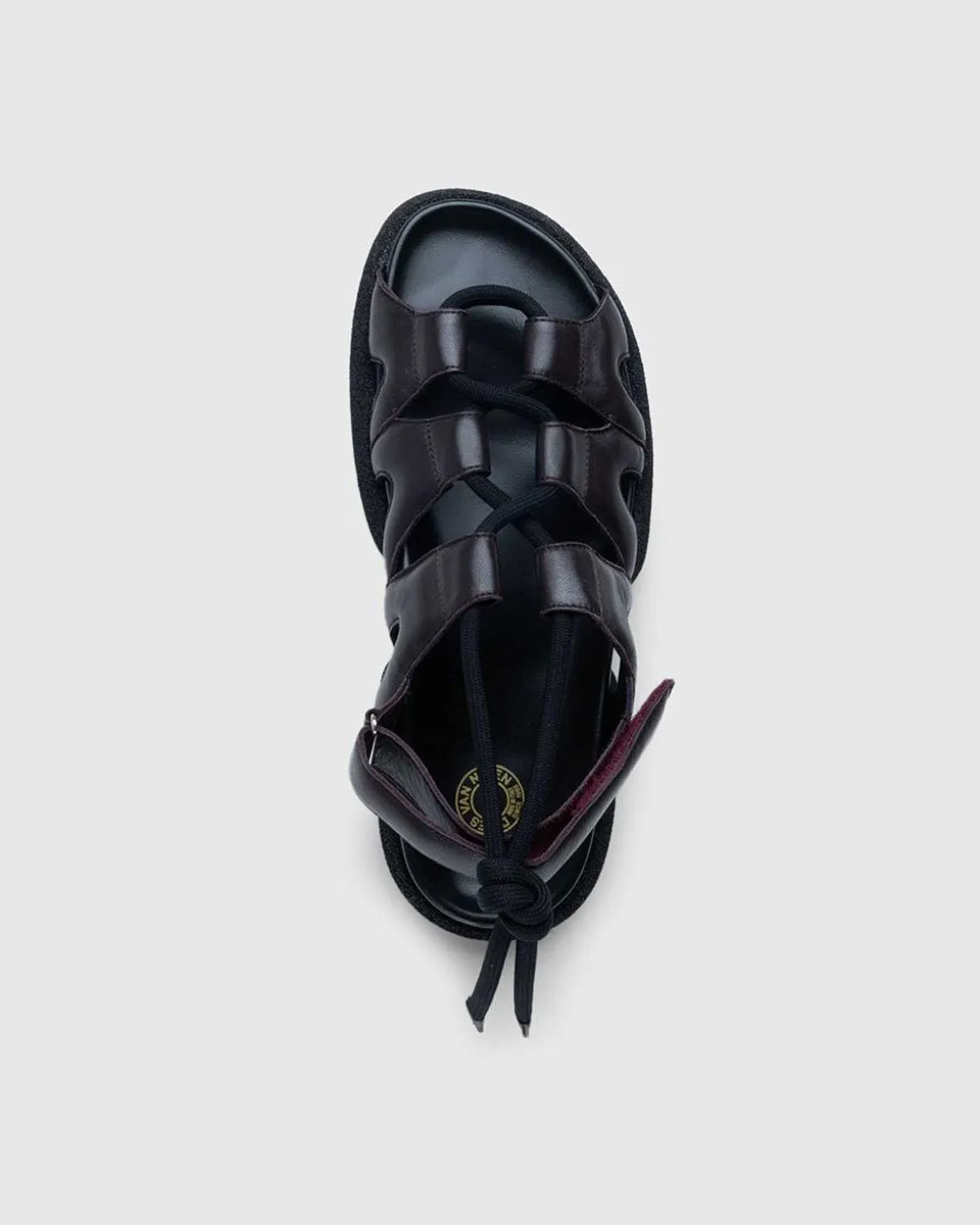 Heavy Platform Sandaler Bordeaux