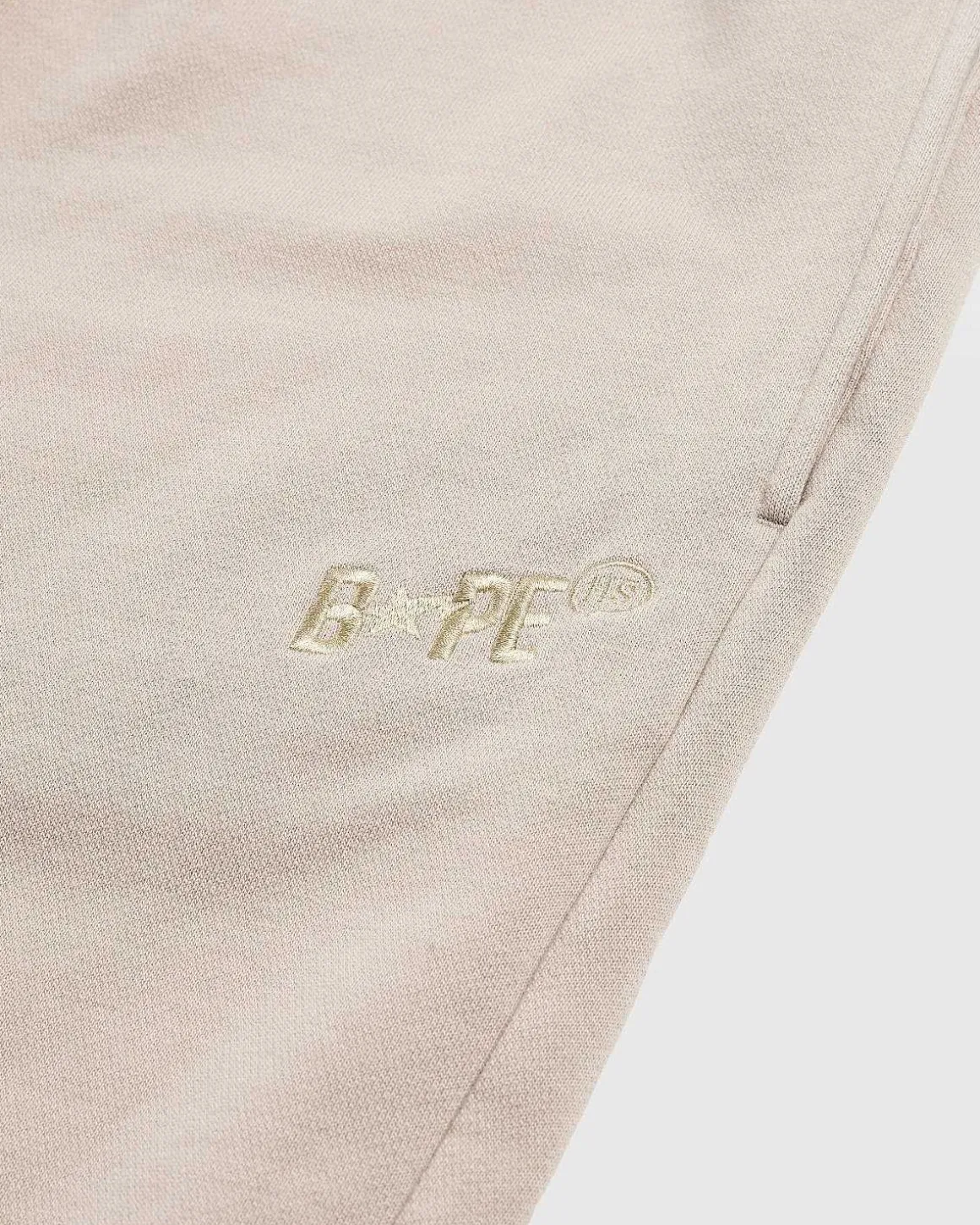 Heavy Washed Sweat Pants Beige