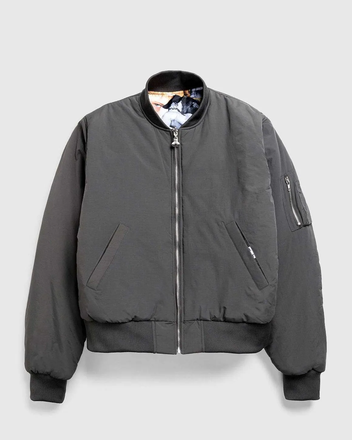 Hidden Pleasures Bomber Jacket Gra