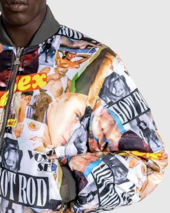 Hidden Pleasures Bomber Jacket Gra