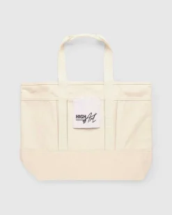 Highart Canvas Tote Bag Off-White