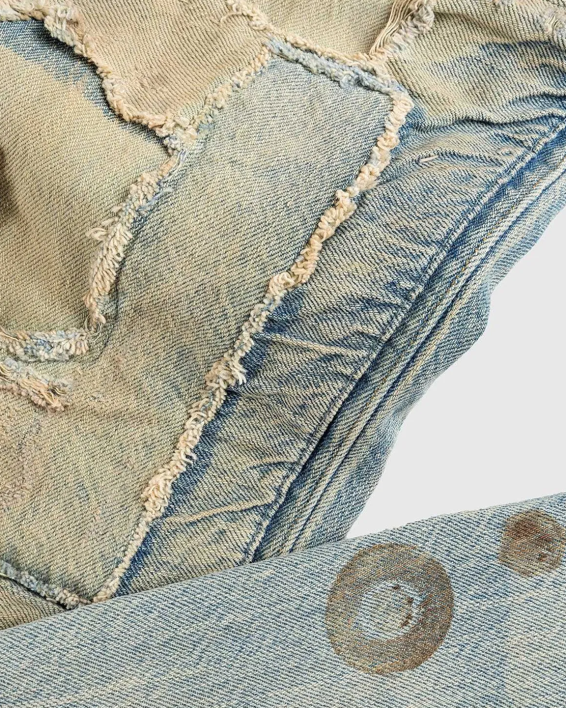 1917 Homer Campbell 501 Jeans Medium Indigo