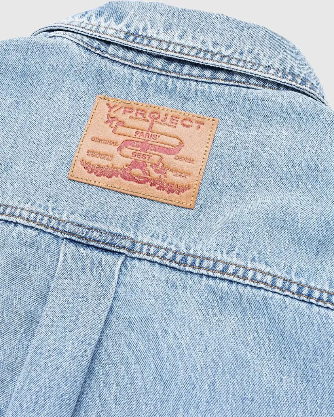 Hook And Eye Denim Shirt Ice Blue