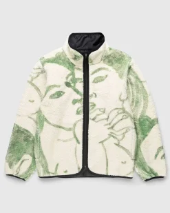 Hug Me Thight Fleecejakke Beige