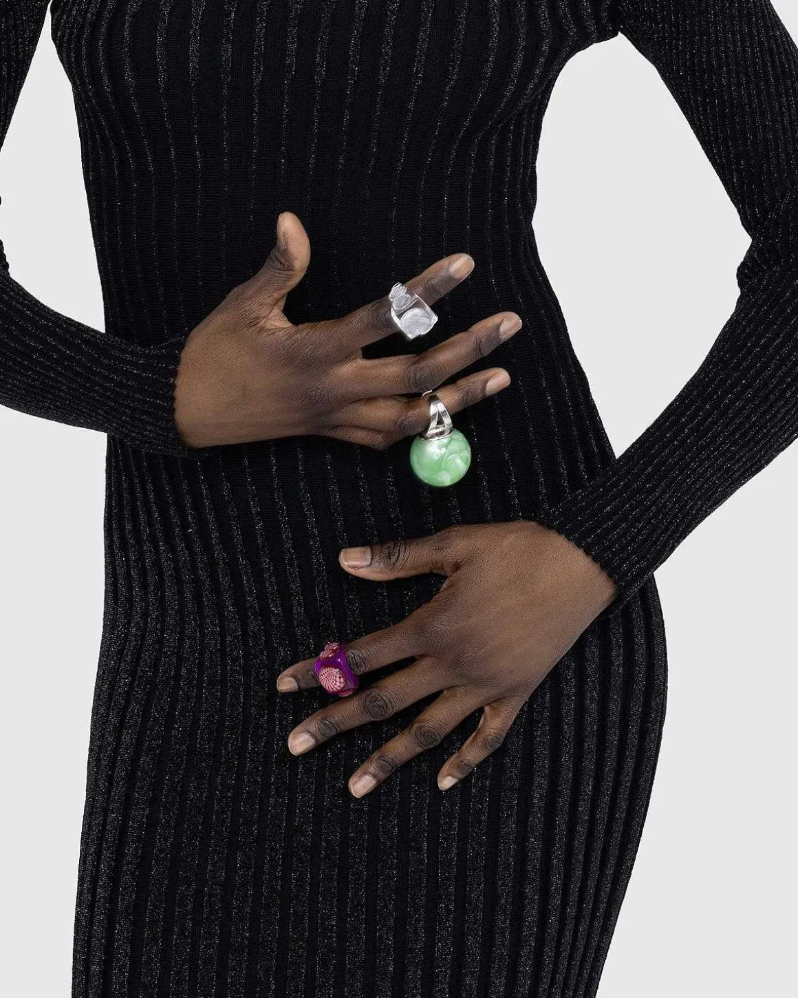 Ice Cube Ring Krystal