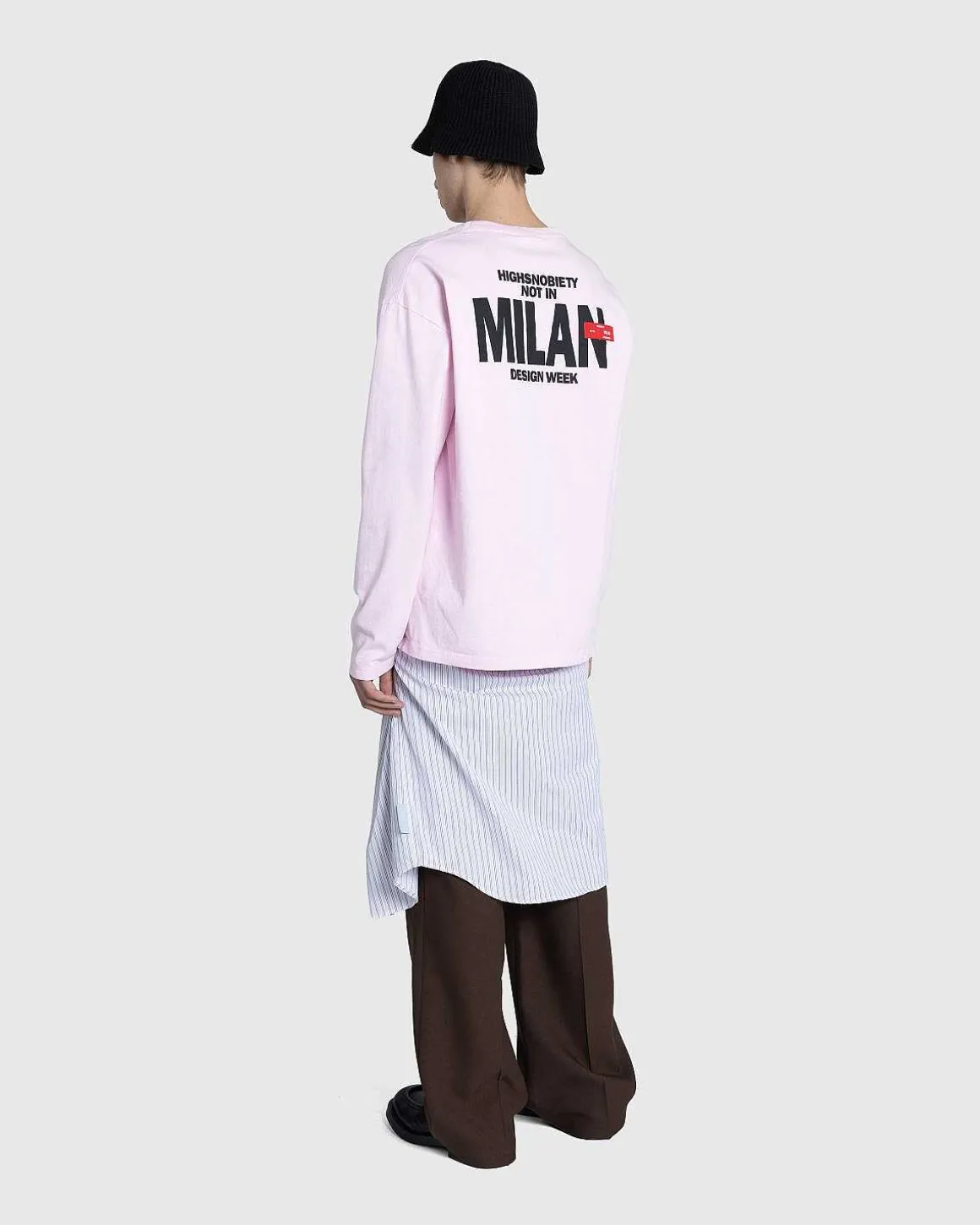 Ikke I Milan Langaermet Pink
