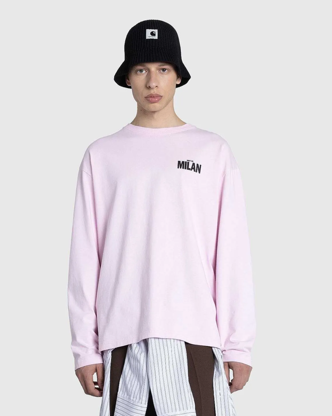 Ikke I Milan Langaermet Pink