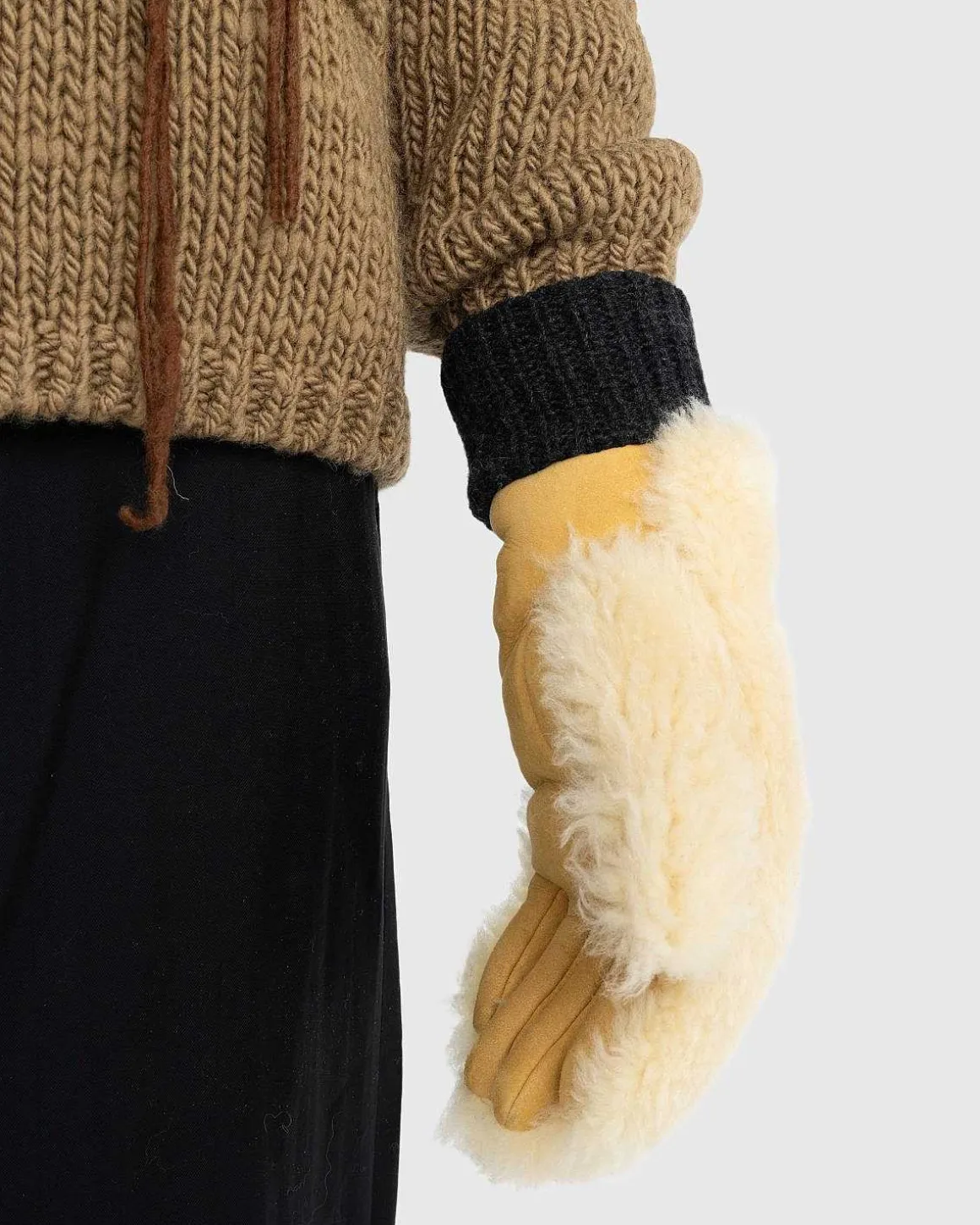 John Shirling Handsker Beige/Gul